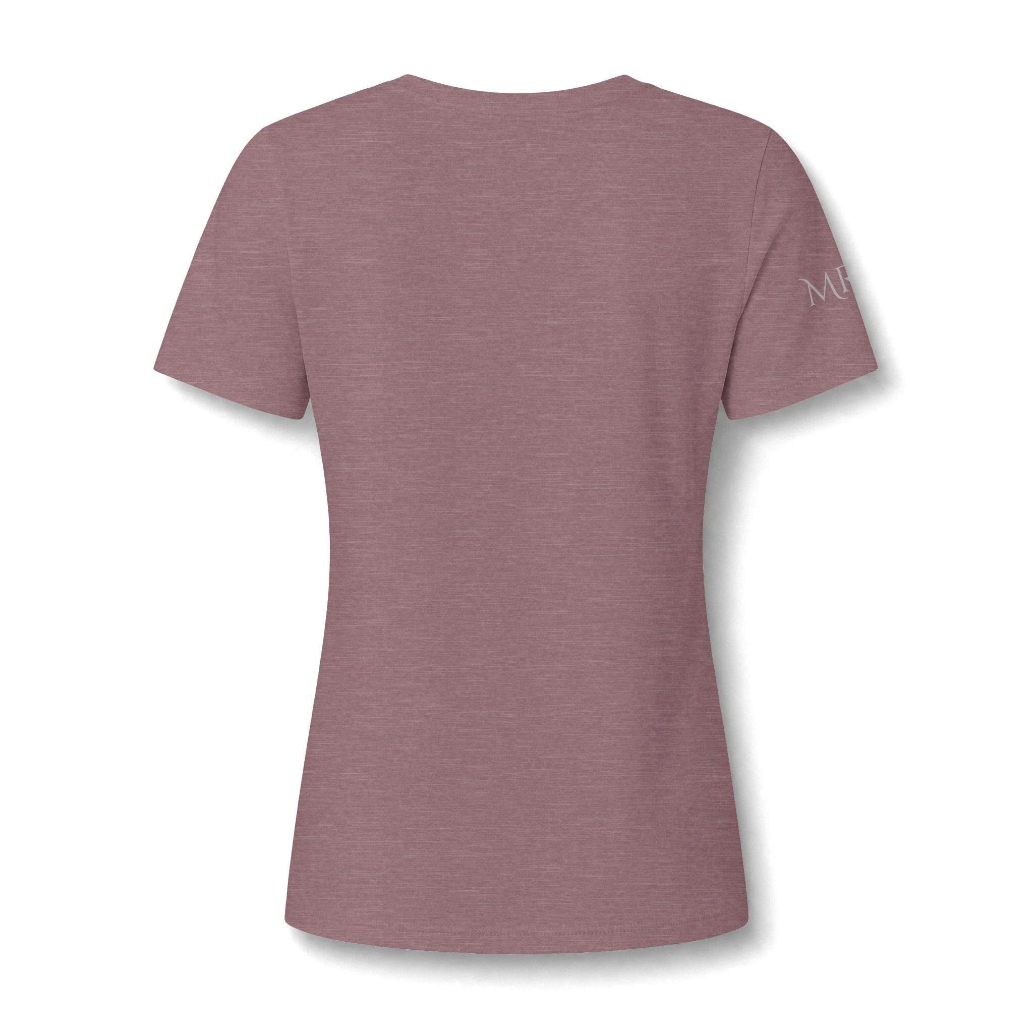 Magnolia Rainsteel Music - Floral Crown Band Logo V-Neck Tee - Queen Collection - Wear Your Crown