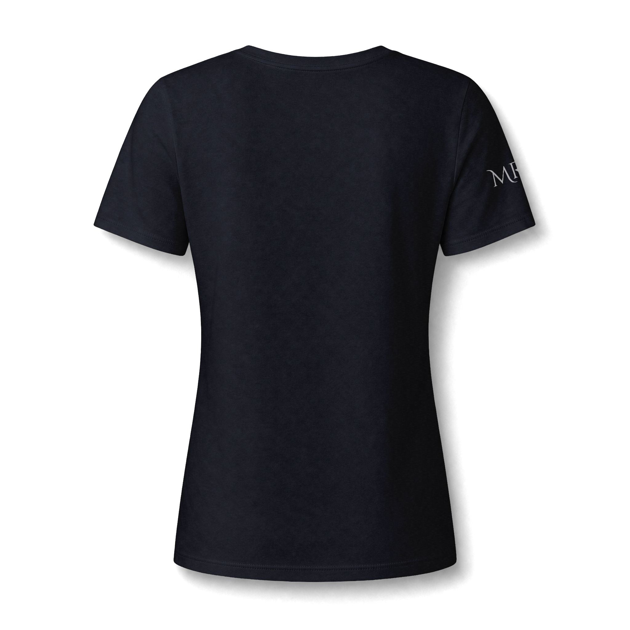 Magnolia Rainsteel Music - Floral Crown Band Logo V-Neck Tee - Queen Collection - Wear Your Crown