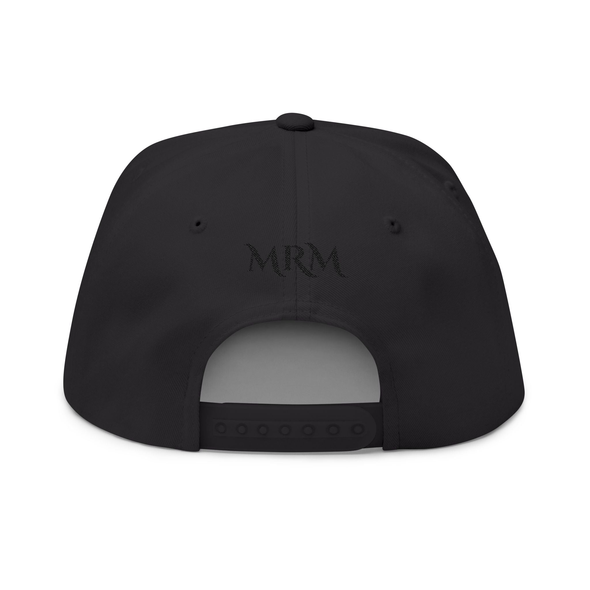 Embroidered 'Queen' Flat Bill Cap – Crown Crest Snapback Hat