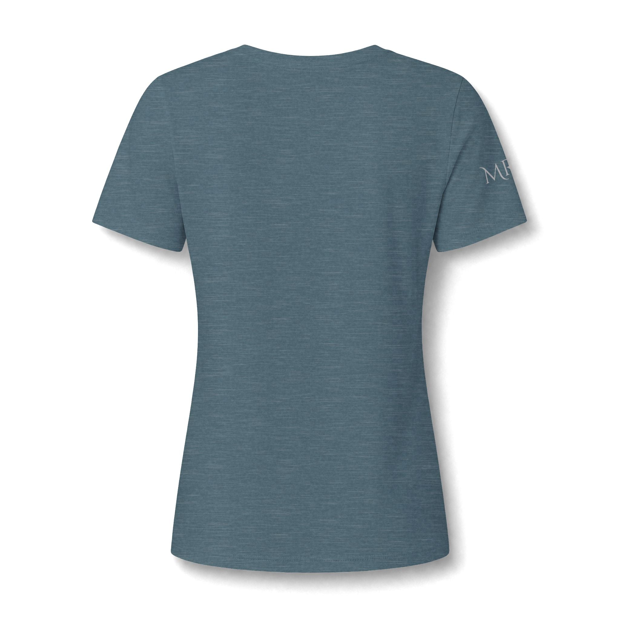 Magnolia Rainsteel Music - Floral Crown Band Logo V-Neck Tee - Queen Collection - Wear Your Crown