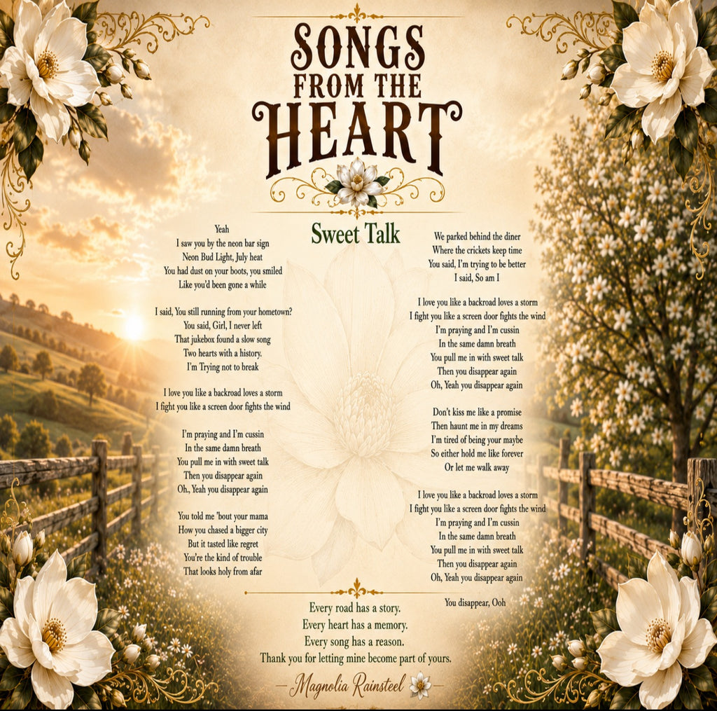 Songs From The Heart | Country Music Digital Download | Magnolia Rainsteel Music