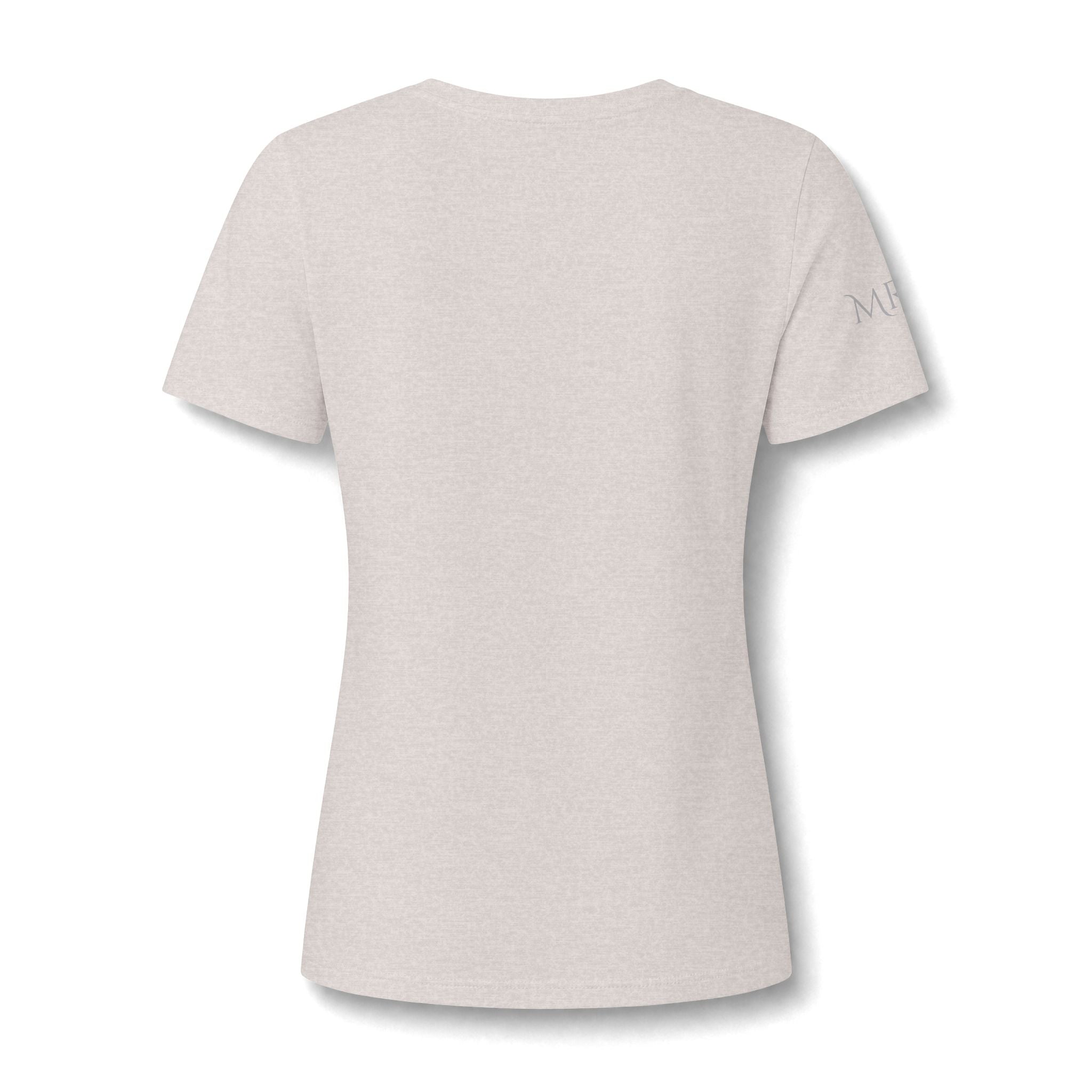 Magnolia Rainsteel Music - Floral Crown Band Logo V-Neck Tee - Queen Collection - Wear Your Crown
