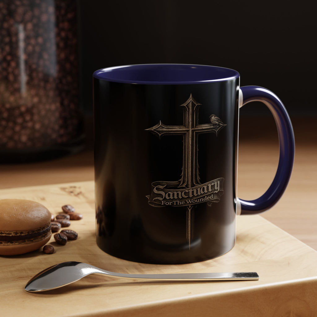 Sanctuary For The Wounded - Accent Coffee Mug (11oz, 15oz)
