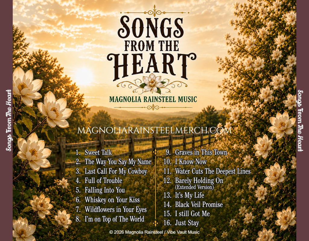 Songs From The Heart | Country Music Digital Download | Magnolia Rainsteel Music