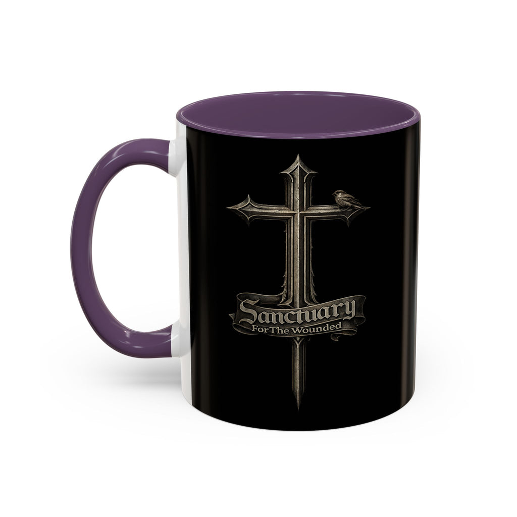Sanctuary For The Wounded - Accent Coffee Mug (11oz, 15oz)