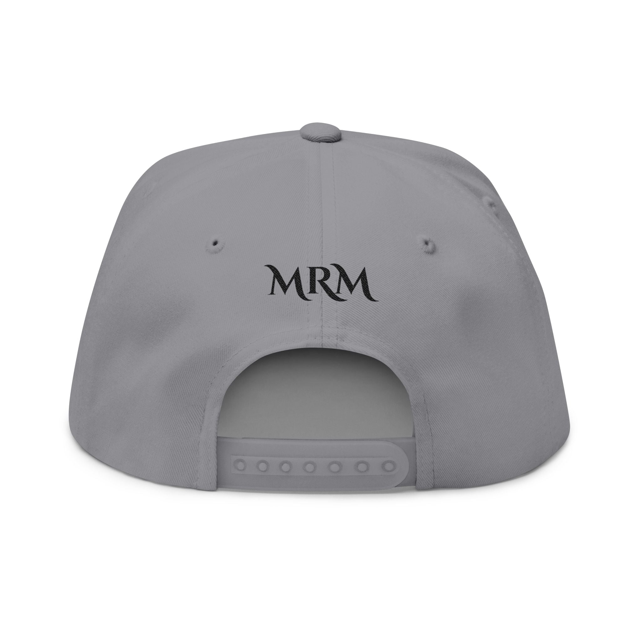 Embroidered 'Queen' Flat Bill Cap – Crown Crest Snapback Hat