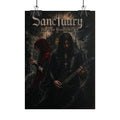 Sanctuary "For The Wounded" Poster — Gothic Metal Band Rolled Art Print