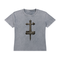 Sanctuary For The Wounded - Vintage Wash Drop Shoulder T-shirt