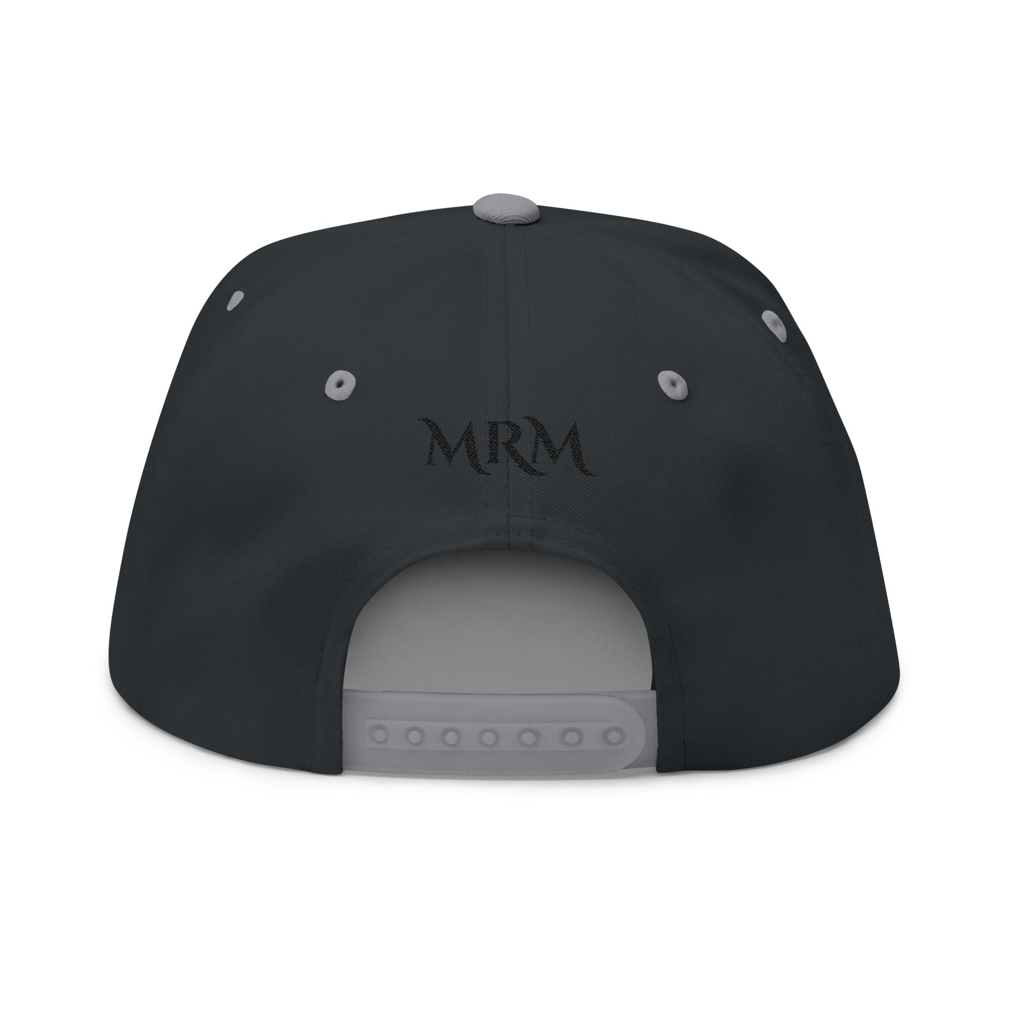 Embroidered 'Queen' Flat Bill Cap – Crown Crest Snapback Hat