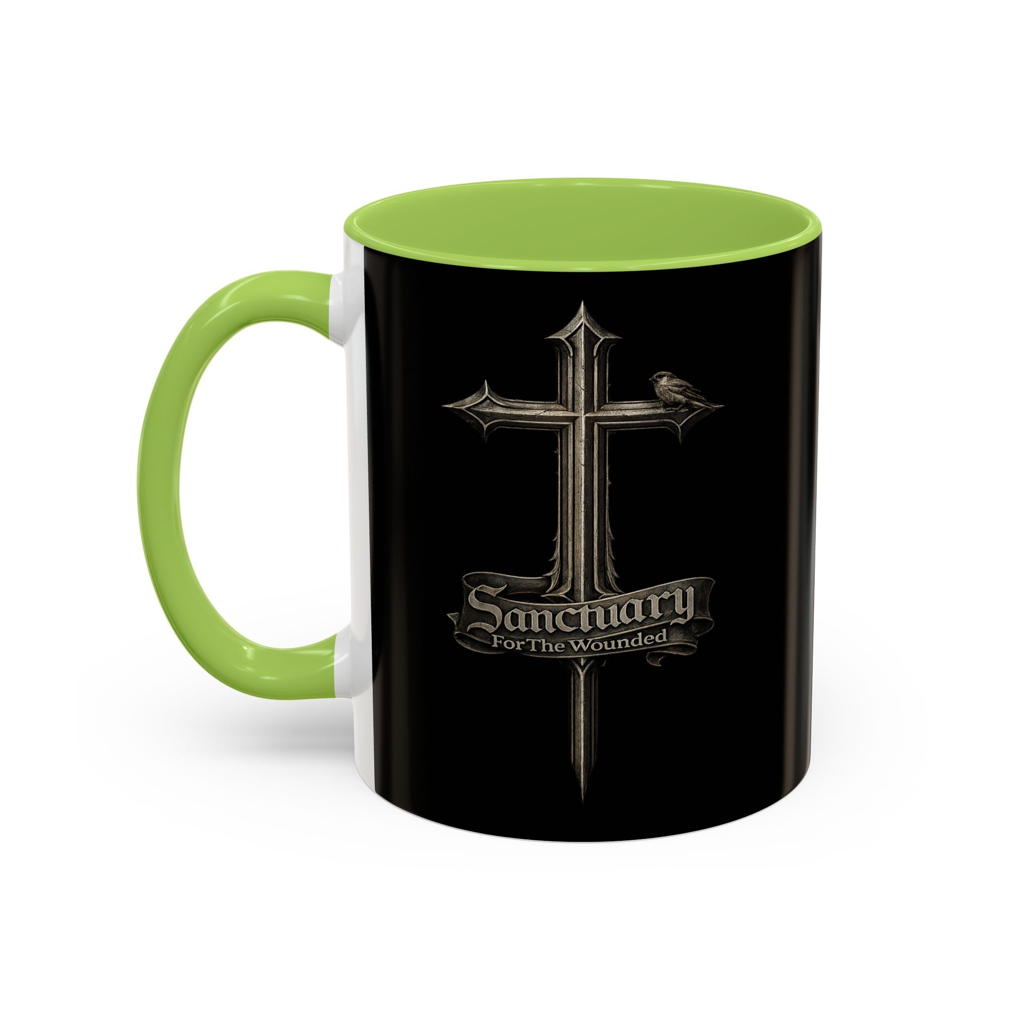 Sanctuary For The Wounded - Accent Coffee Mug (11oz, 15oz)