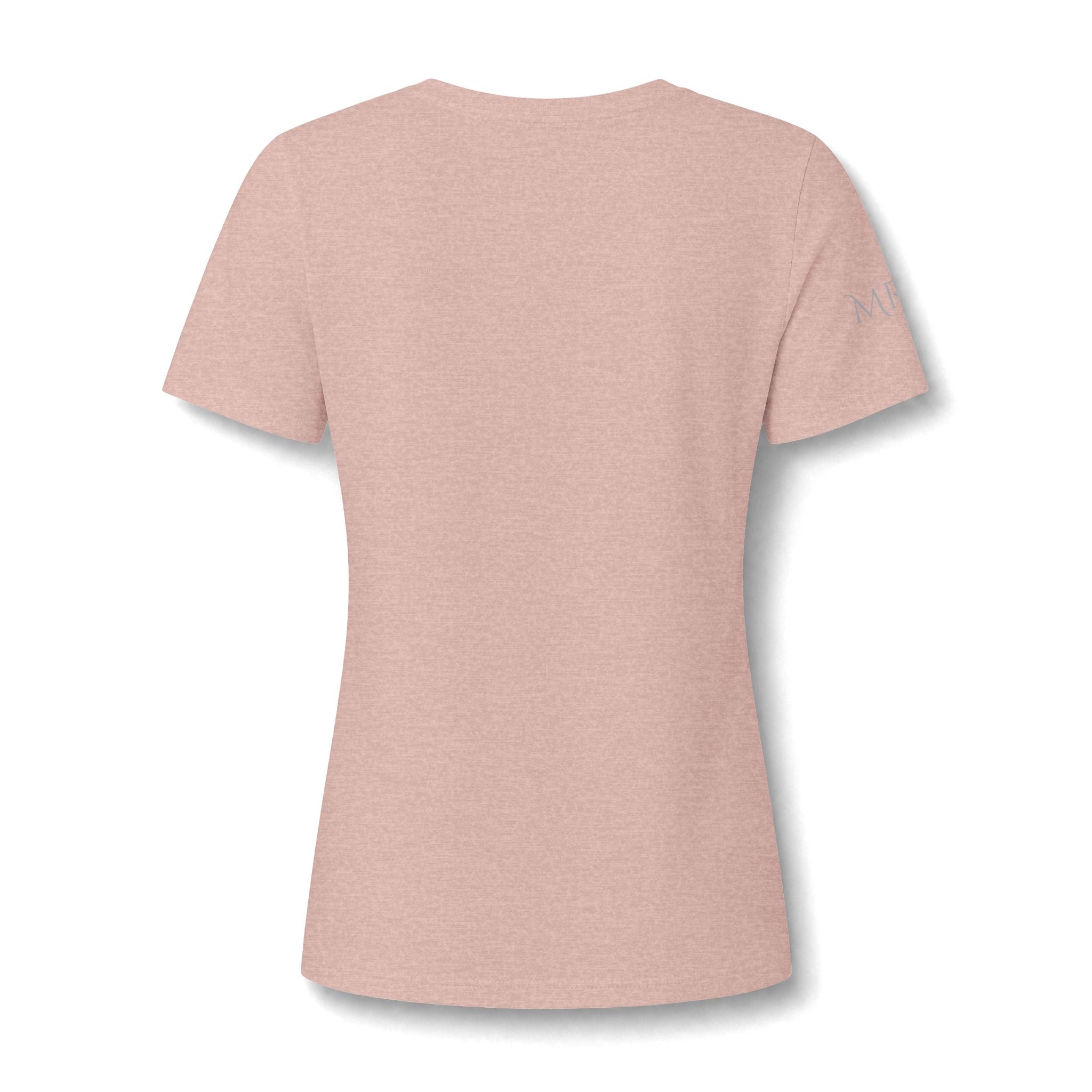 Magnolia Rainsteel Music - Floral Crown Band Logo V-Neck Tee - Queen Collection - Wear Your Crown