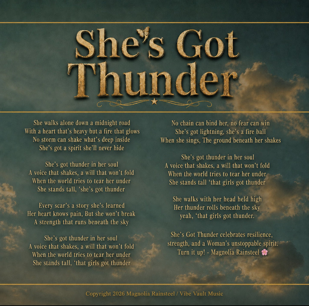 She's Got Thunder – Digital Album Download (WAV) | Original Country Album