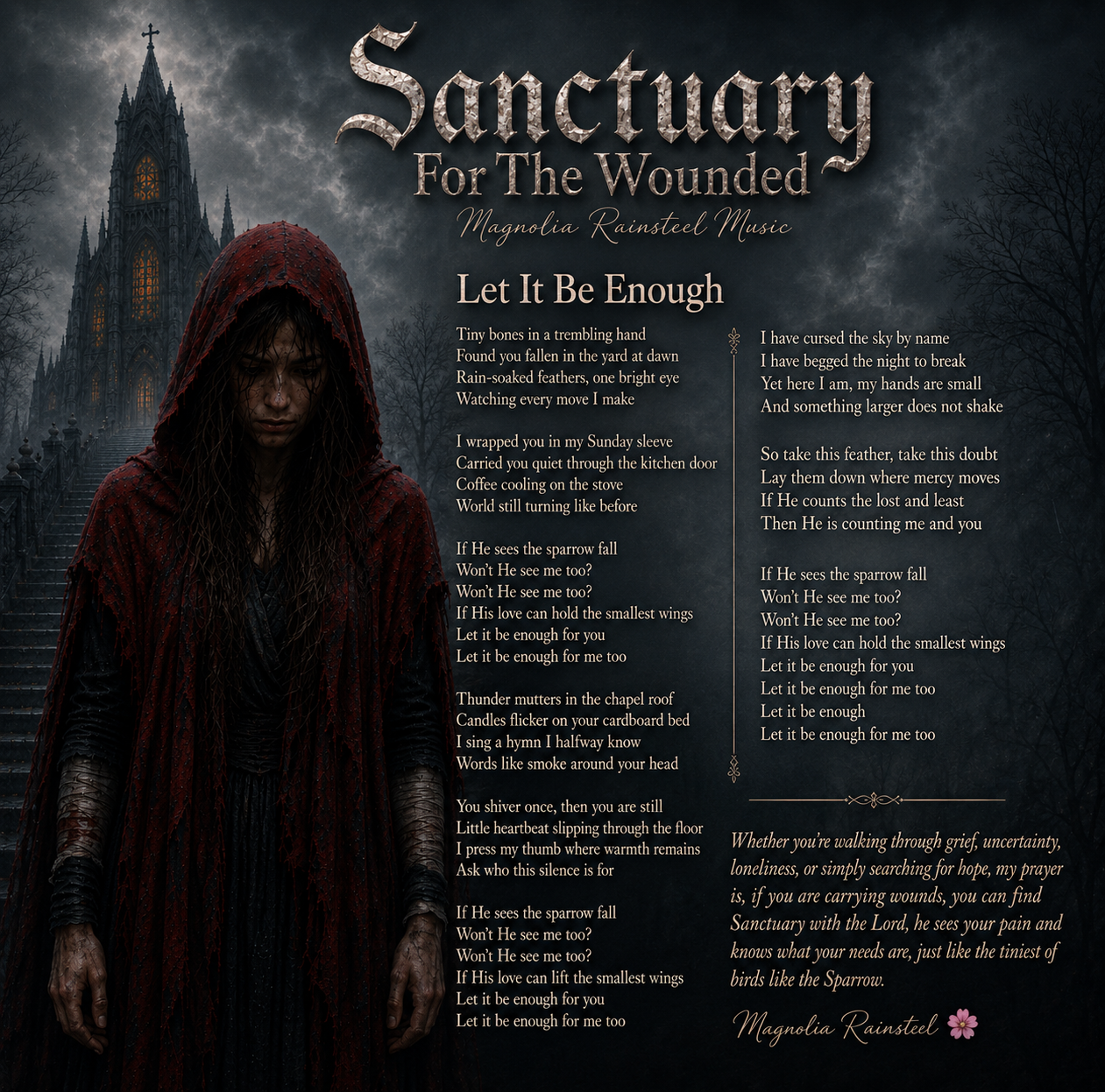 Sanctuary For The Wounded – Digital Download (WAV + MP3) | Christian Gothic Metal Rock Album