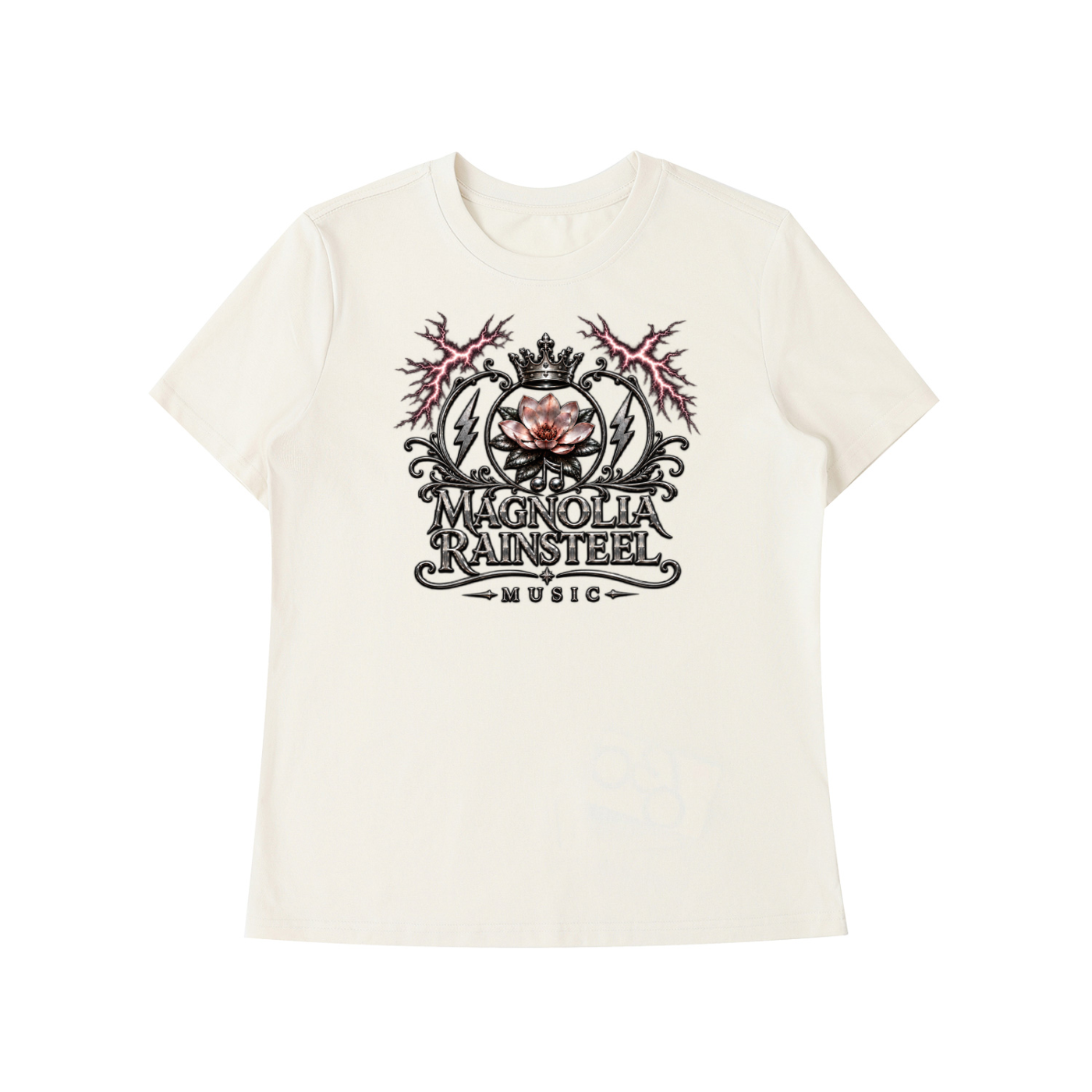 MagnoliaRainsteel,CrownLogo,WomensFashion,WomensApparel,Tshirt,MusicLover,CasualTShirt,MagnoliaRainsteelMusic,WearYourCrown