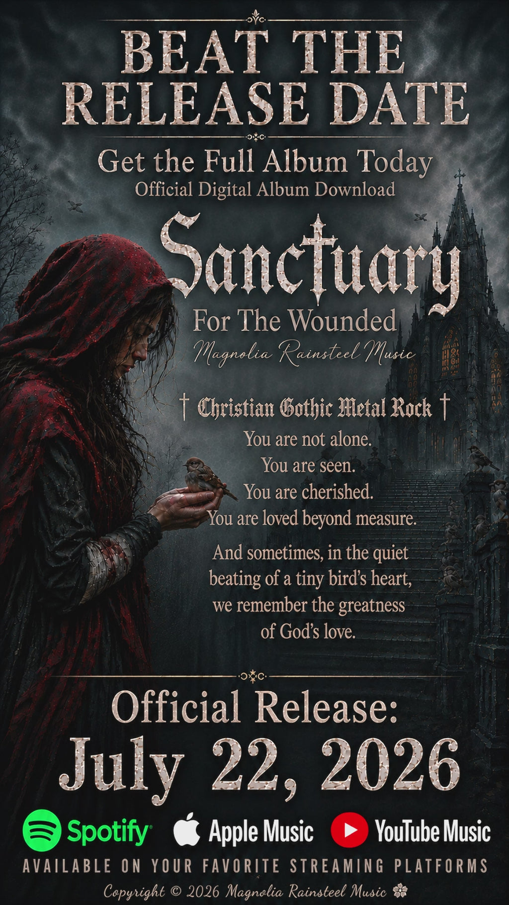 Sanctuary For The Wounded (Beat the Release Date Edition) | Complete Digital Album Download (WAV + MP3 + Album Artwork & Lyrics)