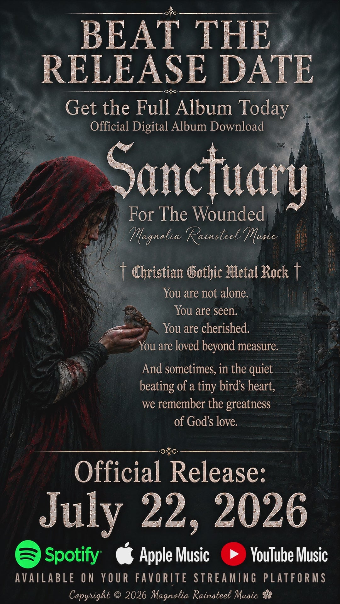 Sanctuary For The Wounded (Beat the Release Date Edition) | Complete Digital Album Download (WAV + MP3 + Album Artwork & Lyrics)